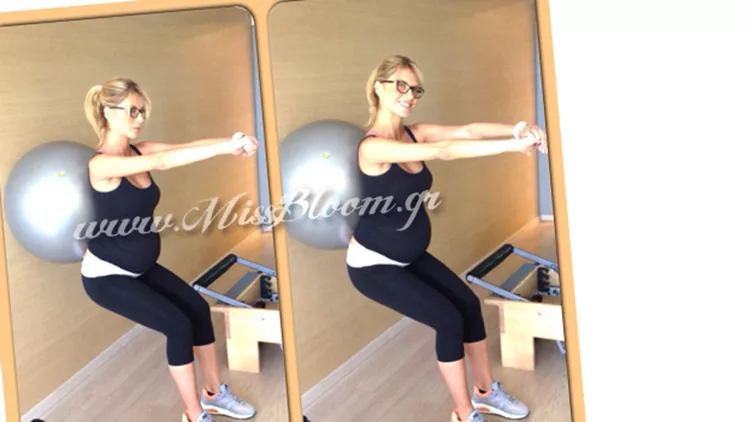 H Σάντυ Κουτσοσταμάτη ξέρει τα κόλπα για να διατηρήσεις τη φόρμα σου στην εγκυμοσύνη