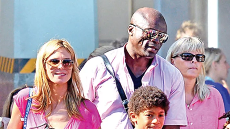 Η Heidi Klum και ο Seal με τα παιδιά τους στη Disneyland