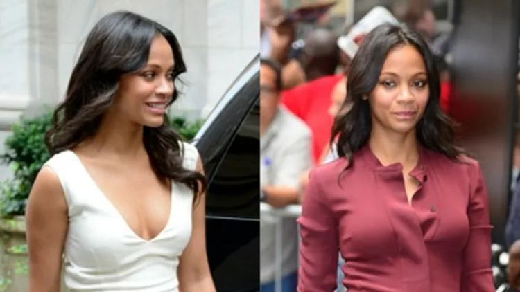 H Zoe Saldana με φουσκωμένη κοιλίτσα στη Ν. Υόρκη