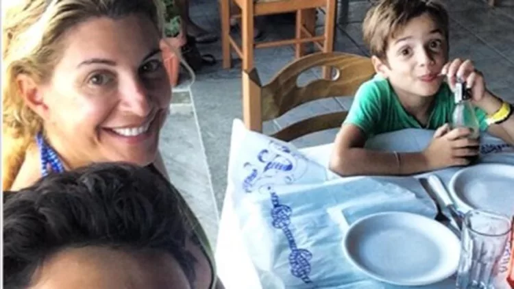 Xριστίνα Πολίτη: Οι διακοπές με τα παιδιά της 