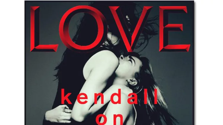 Kendall Jenner & Cara Delevingne στο εξώφυλλο του Love