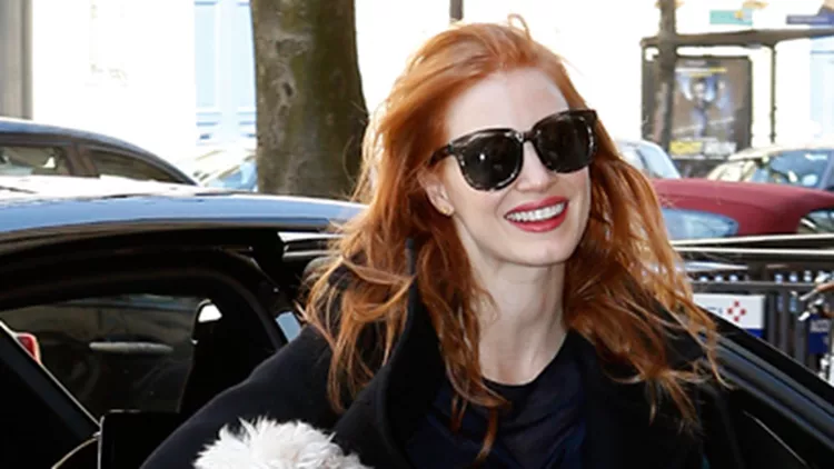 Η Jessica Chastain στο Παρίσι για τον οίκο Givenchy