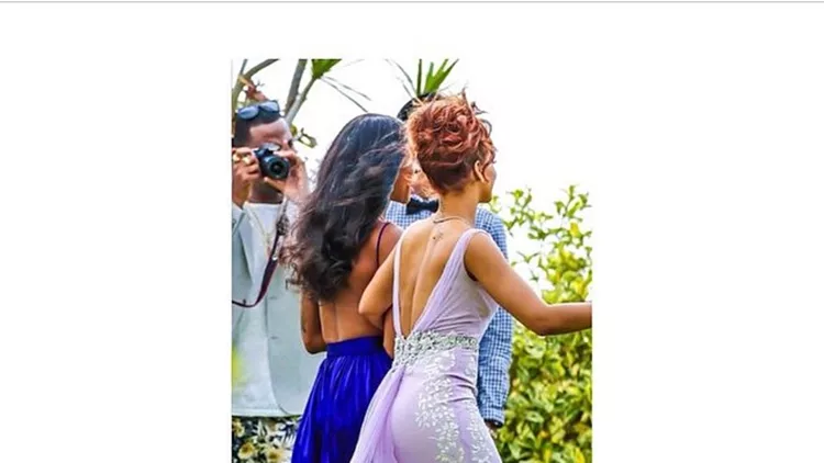 Rihanna: Δες τη στο γάμο της φίλης της σε αστείες σκηνές