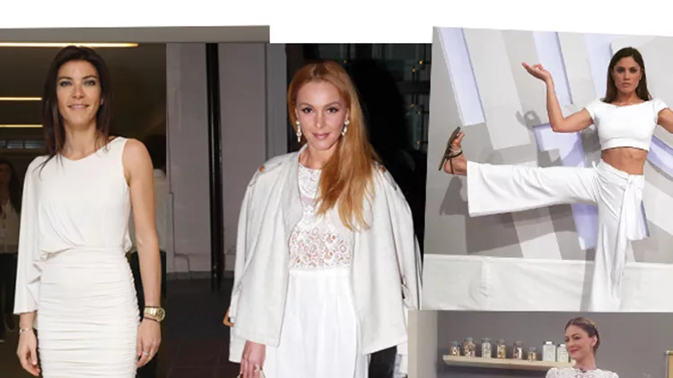 Λευκό: Πώς φόρεσαν το total white οι επώνυμες Ελληνίδες; 