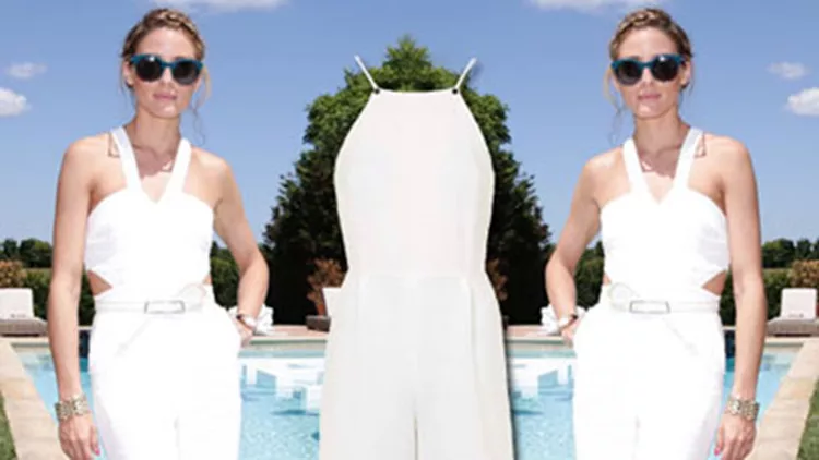 #WhiteJumpsuit