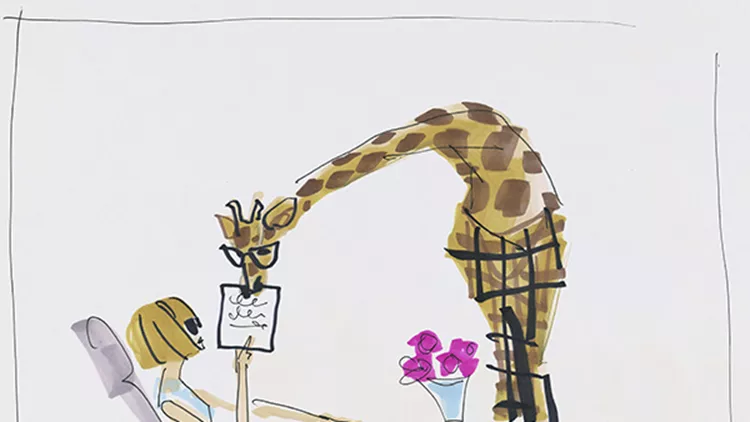 Anna Wintour, Karl Lagerfeld, Marc Jacobs: Ζωγραφίζονται ως...ζώα από τον Donald Robertson