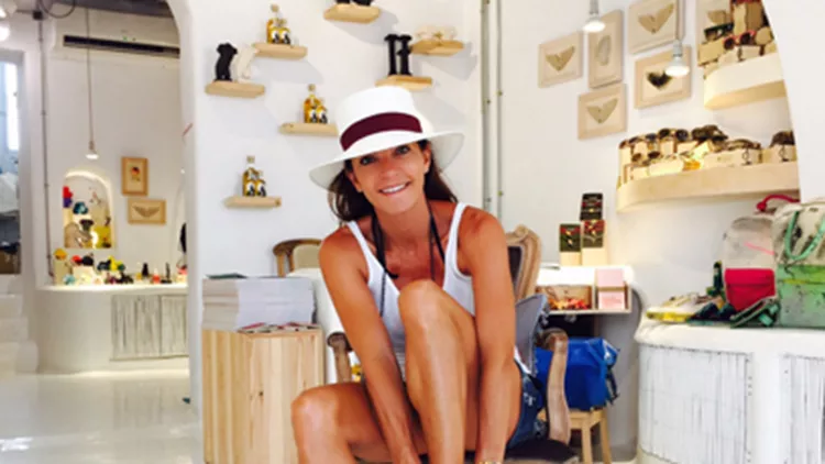 Μύκονος Spotting: Η Μαρίνα Βερνίκου στο Ergon-Concept Store