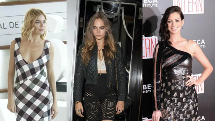 Stylish celebrity εμφανίσεις από τις Sienna, Cara, Alexa, Anne κ.α.