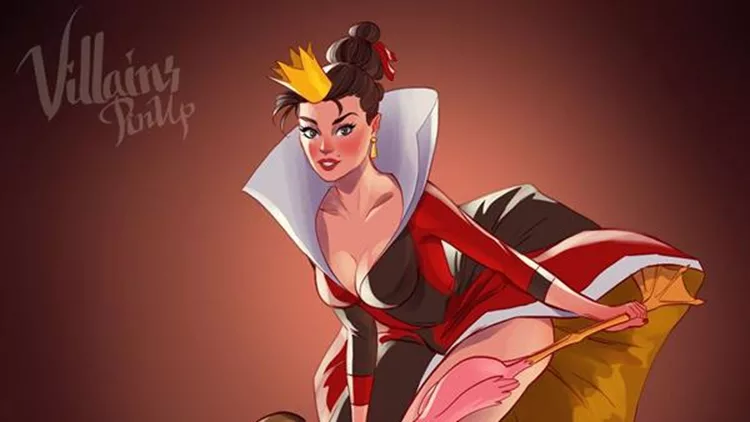 Οι "κακές" του Disney μεταμορφώνονται σε pin-up girls!