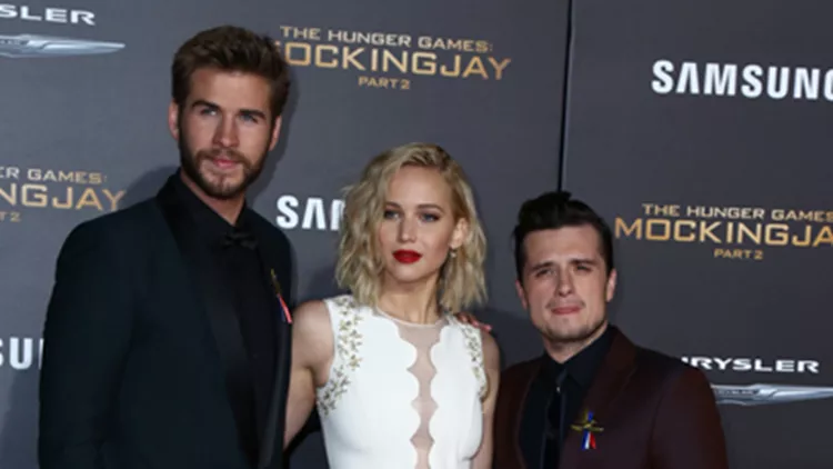 Στο red carpet του Huger Games: Mockingjay part 2