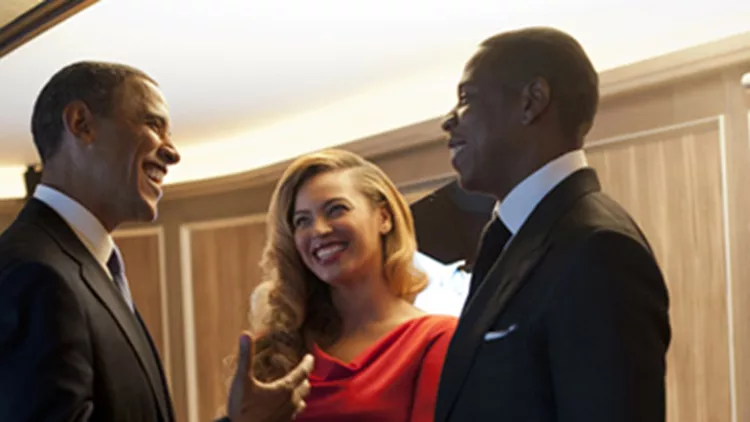 ΦΩΤΟ: Beyoncé, Jay-Z, Obama: Μια χαρούμενη παρέα!  