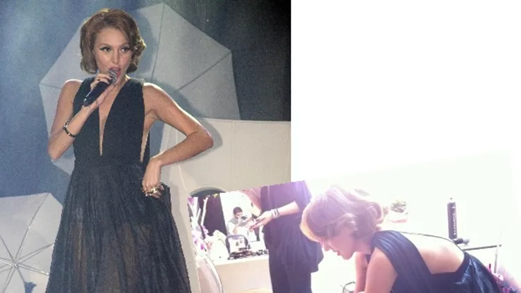 Αποκλειστικές φωτογραφίες από το backstage της πρεμιέρας της Τάμτα