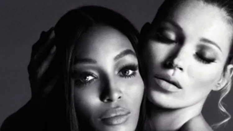 Kate Moss και Naomi Campbell: Μαζί και topless