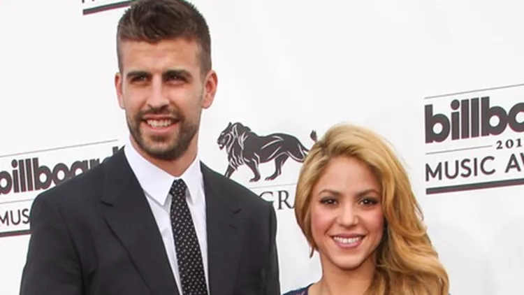 Gerard Pique and Shakira attend the 2014 Billboard Music Awards