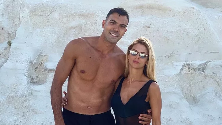 Κώστας Σλούκας και σύζυγος