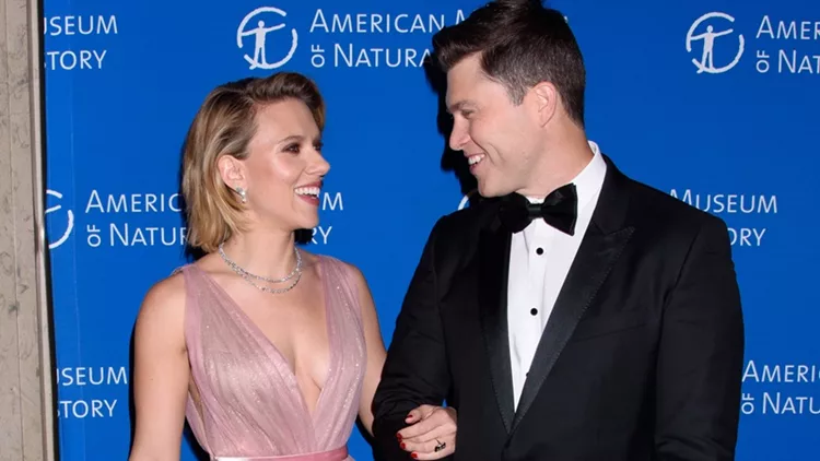 Scarlett Johansson and Colin Jost at American Museum of Natural History Gala