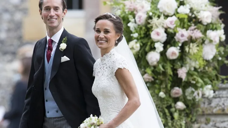Pippa Middleton marries James Matthews at St Mark's Church in Berkshire
