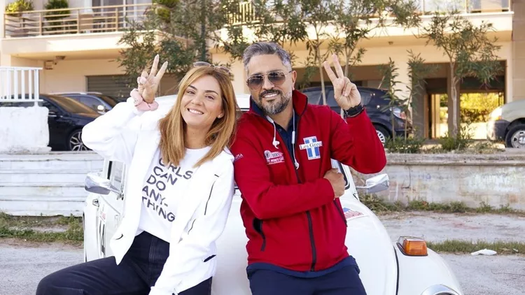 Βάσω Λασκαράκη και Λευτέρης Σουλτάτος