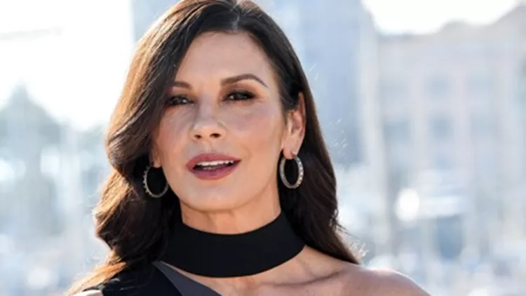 Catherine Zeta-Jones for the TV show 'Cocaine Godmother' during the MIPCOM in Cannes