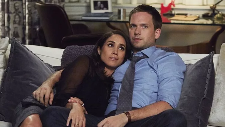 Patrick J. Adams Meghan Markle Suits