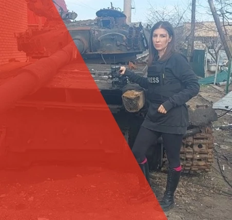 Σε εμπόλεμη ζώνη, πρώτη φορά | H Βελίκα Καραβάλτσιου αφηγείται τις στιγμές που έζησε εκεί ως ανταποκρίτρια