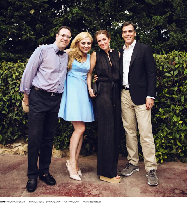 Περήφανη νονά η Εύα Αντωνοπούλου στο πάρτι γενεθλίων της βαφτιστήρας της | Ποια γνωστή δημοσιογράφος είναι η κουμπάρα της