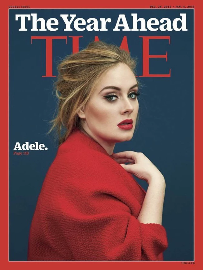 Adele: Σφραγίζει μία πετυχημένη χρονιά με ένα εξώφυλλο στο Time