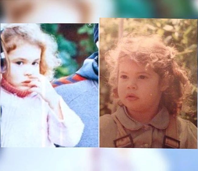 Μαρία Κορινθίου: Η παιδική της φωτογραφία και η ομοιότητα με την κόρη της