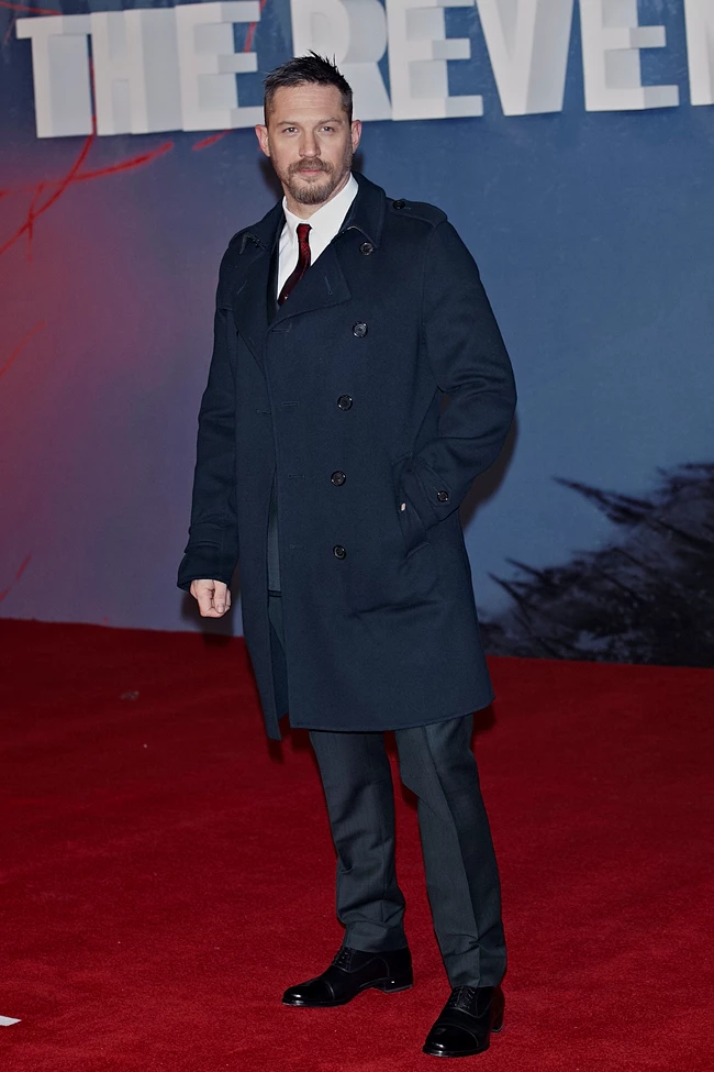 Red carpet arrivals at The Revenant UK Premiere at the Empire Leicester Square on 14 January 2016. Pictured: Tom Hardy Ref: SPL1207890 140116 Picture by: Splash News Splash News and Pictures Los Angeles: 310-821-2666 New York: 212-619-2666 London: 870-934-2666 photodesk@splashnews.com 
