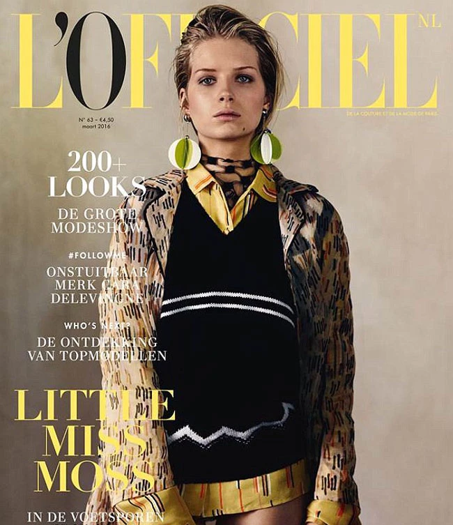 Η αδερφή της Kate Moss κάνει το πρώτο της εξώφυλλο για το περιοδικό L’Officiel