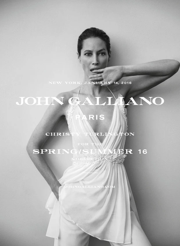 Ποιο supermodel πρωταγωνιστεί στην καμπάνια John Galliano;