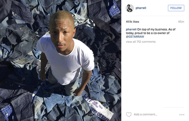 Pharrell Williams: Σε ποιο μεγάλο brand έγινε συνιδιοκτήτης;