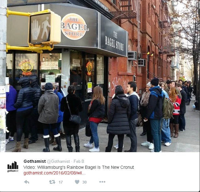 Το rainbow bagel του Williamsburg είναι η νέα εμμονή των foodies - εικόνα 2