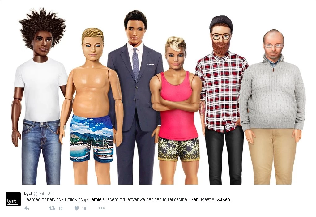 Barbie με καμπύλες, Ken χωρίς μαλλιά και Lego σε αναπηρικό καροτσάκι - εικόνα 4