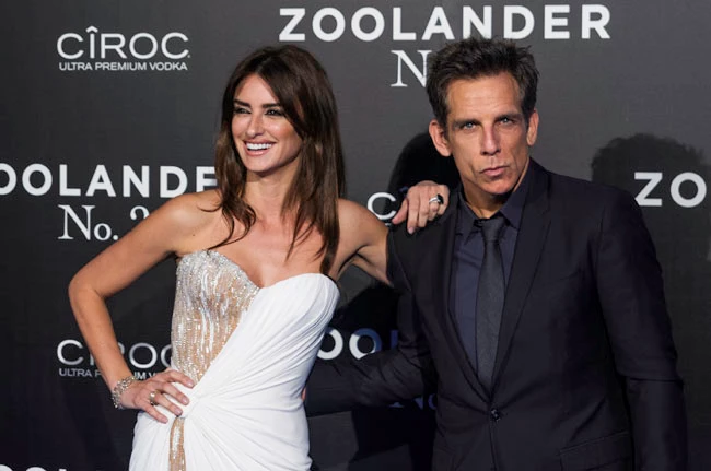 Premiere Zoolander in Madrid Pictured: Ben Stiller, Penelope Cruz Ref: SPL1217135 010216 Picture by: Splash News Splash News and Pictures Los Angeles:310-821-2666 New York: 212-619-2666 London: 870-934-2666 photodesk@splashnews.com 