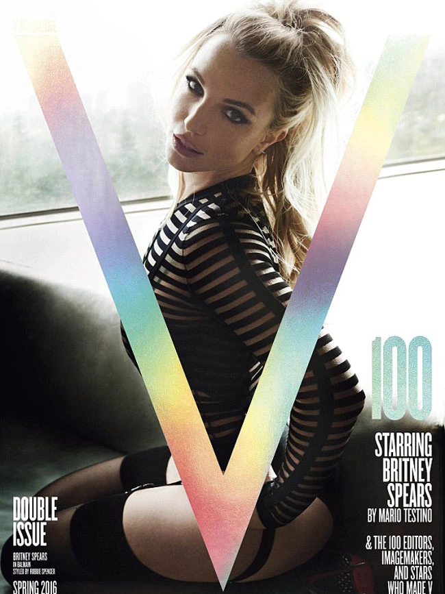Britney Spears: Αγνώριστη στο εξώφυλλο του περιοδικού V