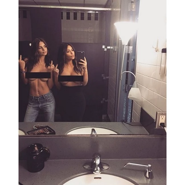 Kim Kardashian: Ποζάρει γυμνή και αυτή τη φορά όχι μόνη της!