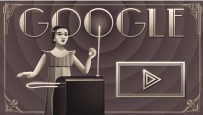 Το σημερινό doodle της Google είναι αφιερωμένο στη μάστερ του Θέρεμιν