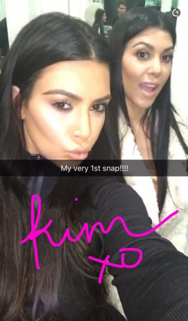Η Kim Kardashian απέκτησε επιτέλους Snapchat! Αυτή ήταν  η πρώτη της ανάρτηση!
