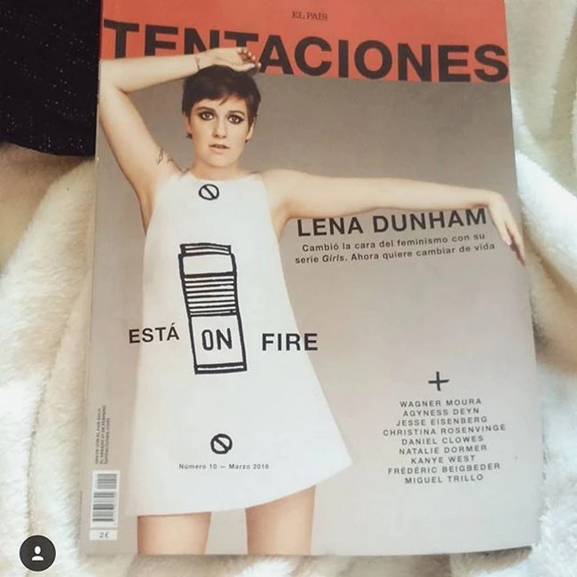 Lena Dunham: "Την λέει" στο περιοδικό που της έκανε photoshop