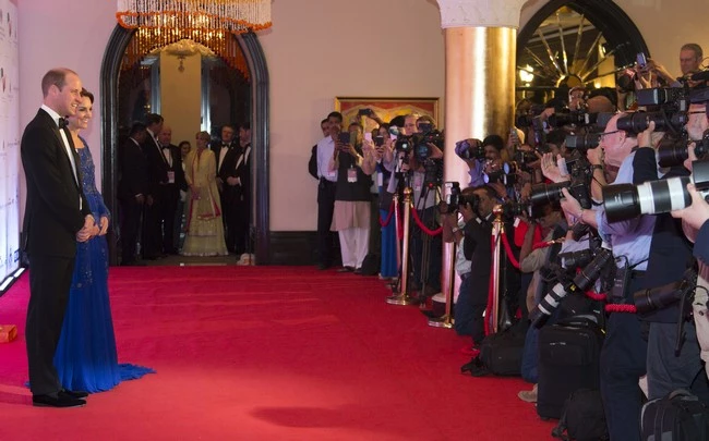 The Duke and Duchess of Cambridge attend a Bollywood Gala Event