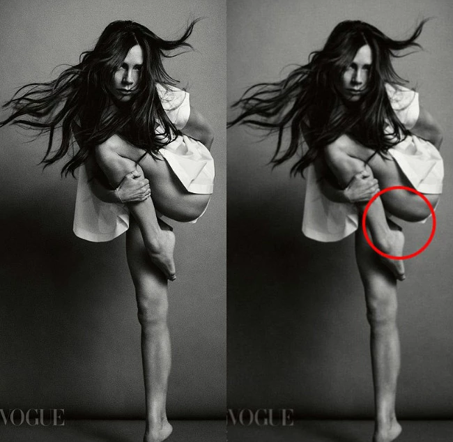 Victoria Beckham: Το photoshop fail για το οποίο συζητά όλο το ίντερνετ