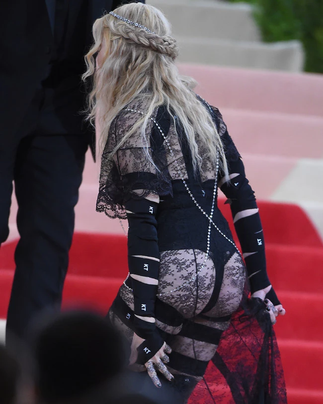 Madonna seen at the 2016 Met Gala in New York City