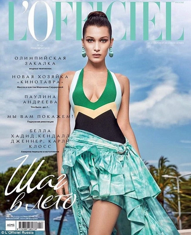 Bella Hadid: Εκθαμβωτική στο εξώφυλλο του L'Officiel Russia