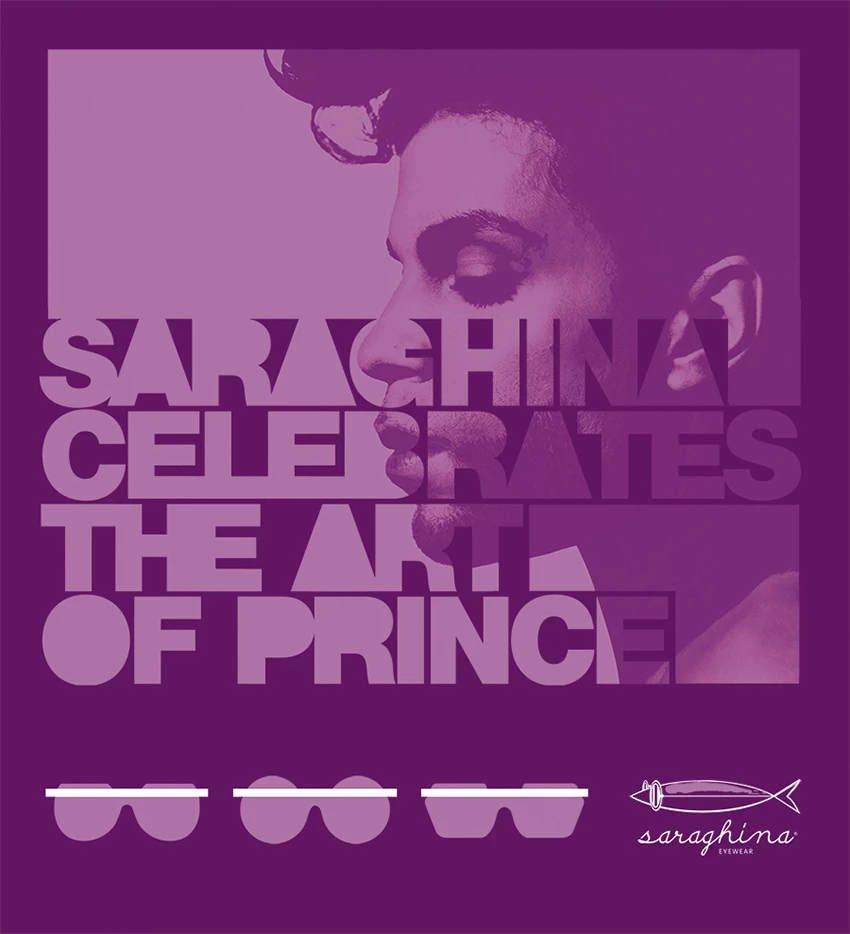 Prince Over: Ο Prince εμπνέει την πιο πρωτότυπη σειρά γυαλιών ηλίου!