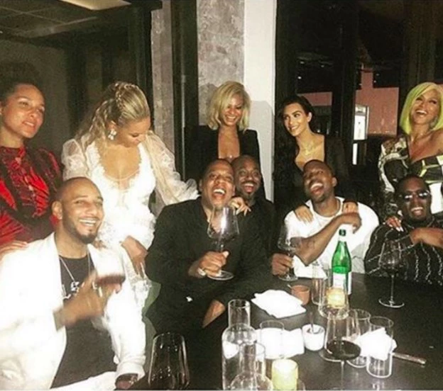 Δείπνο πολλών... αστέρων! Kim- Kanye και Beyonce - JayZ διασκεδάζουν μαζί μετά τα MTV VMA