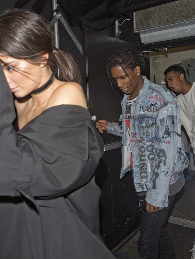 Kendall Jenner seen leaving Sister Kylie's 19th Birthday party with Rapper ASAP Rocky through the back door of 'The Nice Guy' bar in West Hollywood, CA Pictured: Kendall Jenner, ASAP Rocky Ref: SPL1328236 010816 Picture by: SPW / Splash News Splash News and Pictures Los Angeles: 310-821-2666 New York: 212-619-2666 London: 870-934-2666 photodesk@splashnews.com 