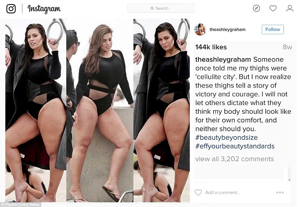 Ashley Graham: Το plus size μοντέλο σου δίνει ένα μεγάλο μάθημα αυτοπεποίθησης