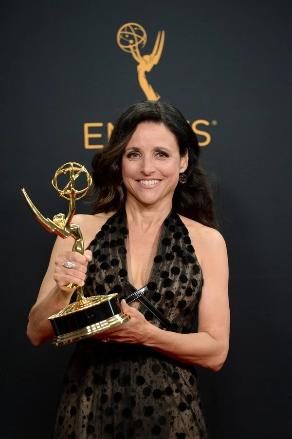 Julia Louis-Dreyfus poses in the press room during the 68th Annual Primetime Emmy Awards at Microsoft Theater on September 18, 2016 in Los Angeles, CA, USA. Photo by Lionel Hahn/ABACAPRESS.COM | 563613_007 Los Angeles Etats-Unis United States