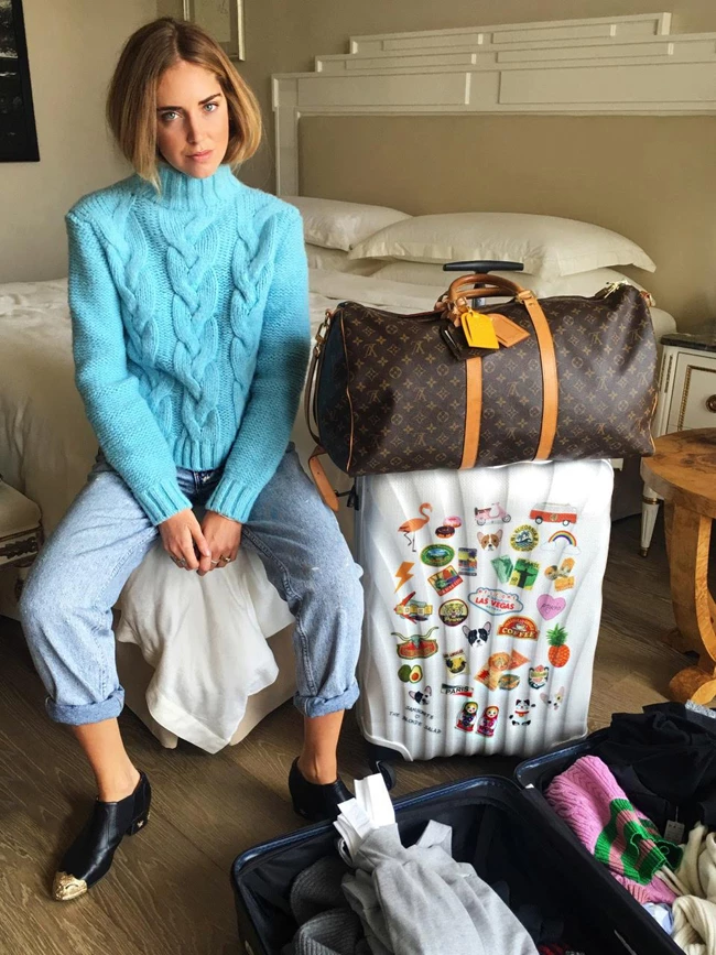 Chiara Ferragni: Η βαλίτσα που σχεδίασε βγήκε από τα όνειρά μας!